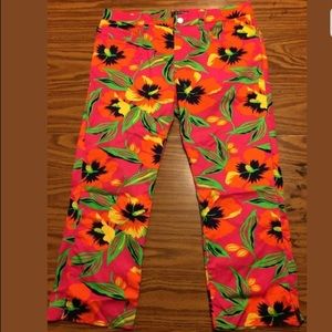 Polo Ralph Lauren Crop Capri Hawaiian Pants